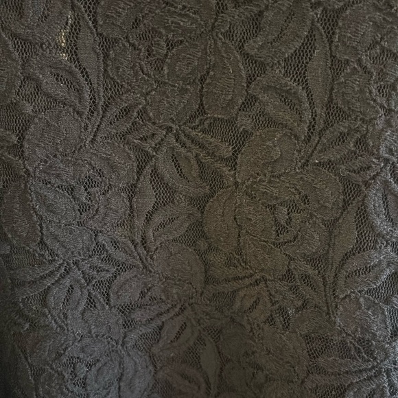 FREE PEOPLE | Black lace mini dress, sleeveless, size small - EUC - Picture 4 of 7